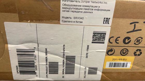 10/100/1000Mbps  Juniper SRX3400 Services Gateway Full-Duplex Half-Duplex