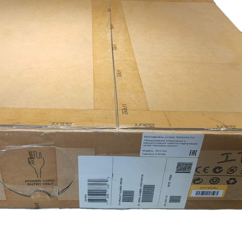 Stackable Juniper SRX340 Router SRX340-SYS-JB Juniper Products