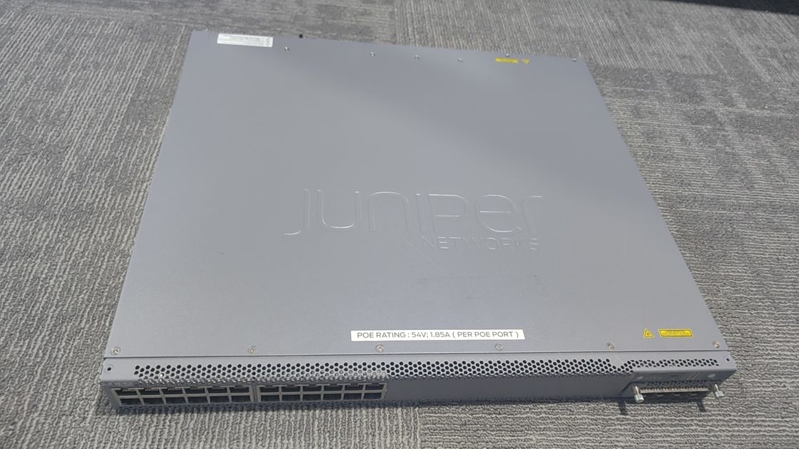 10/100/1000Mbps  Juniper EX4400-24P Services Gateway Full-Duplex Half-Duplex